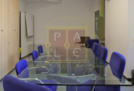 meeting room in lake como prestigious office