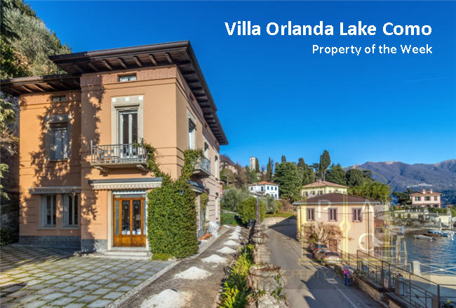 Property of the Week – Lakefront Villa Orlanda for Sale at Moltrasio, Lake Como